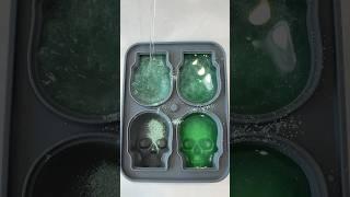 Spooky Ice #asmr #restock #icerestock #satisfying #halloween #spookyseason #fallvibes  #viralvideos