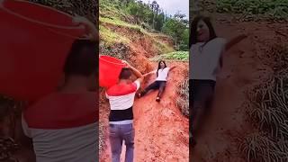 Girl slip very funny video  #trendingshorts #viral #funny #india #youtubeshorts #comedy