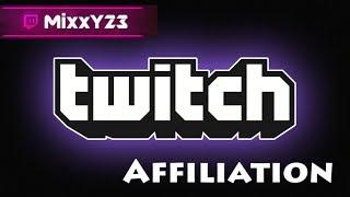 NEW | Je suis enfin affilié a Twitch ^^ #MERCI