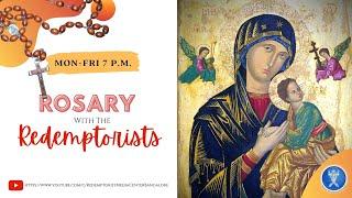 Friday, 21st June 2024 - Rosary with the Redemptorists & Benediction @ 7.00PM IST