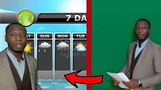 How Weather Forecast is Created Using Green Screen Tricks in OBS Studio 2022