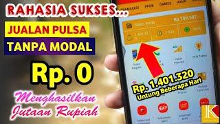 cara jualan pulsa tanpa modal - aplikasi penghasil uang AGEN PULSA