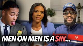 "Men Marrying Men Is a Sin..." Candace Owens Destroys Don Lemon, Tells Him To His Face He's Wrong