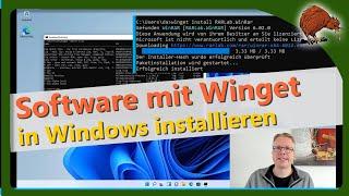 Windows: Software installieren mit Winget