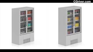 CGAxis 3D Model Vol. 52 - Photo-Realistic 3D Supermarket equipment - CGriver.com