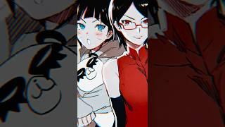 Sarada x Himawari #sarahima @MenkoUzumaki_lesbienne