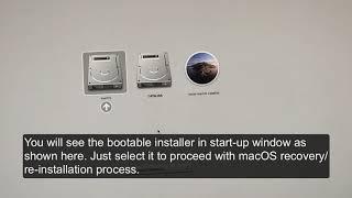Create macOS Catalina/High Sierra USB installer Windows 10 PC