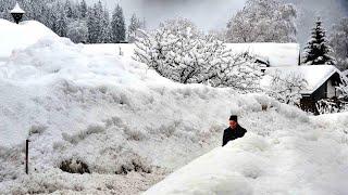 Snow apocalypse in Europe: meter-long snowdrifts in Italy, snowfalls even in the Canaries