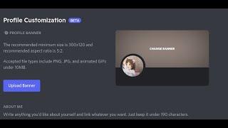 How to get Discord Beta Profile Banner. (easy)