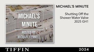 Michael's Minute- GH1 Shower Cut Off Valve