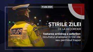 11 IULIE 2024. Testarea antidrog a șoferilor: rezultatul analizelor în trei zile sau permisul înapoi