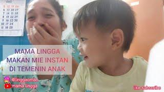 MAKAN MIE INSTAN PEDAS DI TEMANI ANAKKU #salamsehat #irt #makananindonesia #mukbang