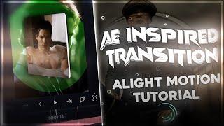 AE INSPIRED badass transition  alight motion tutorial