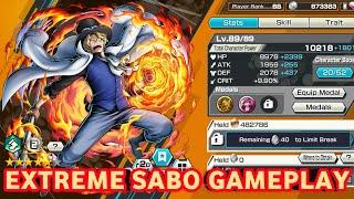 EXTREME SABO GAMEPLAY | ONE PIECE BOUNTY RUSH