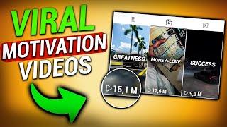 How to Create Motivation / Business Videos on Tiktok | Shorts & Reels For 10+ Million Views