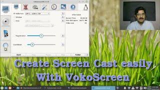 Creating a Screen cast easily using VokoScreen