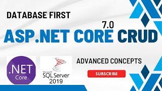 Asp .Net Core MVC Full CRUD Operation Using Database First | .NET CORE CRUD 7 IN URDU / HINDI  