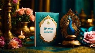 Peacock Palace - Wedding Invitation Sample | Starts at ₹ 149 / $ 2.99 |  VideoInvites.net