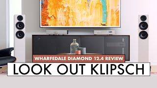 WHARFEDALE Speakers! DIAMOND 12.4 Towers FLOORSTANDING SPEAKERS Review