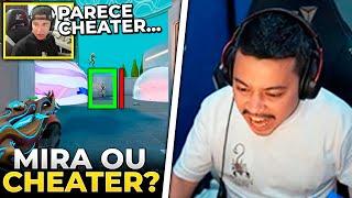 XAND ACHOU A MIRA DA JETT ESTRANHA (CHEATER?) e FRTTT IMPRESSIONOU TODOS DO TIME - VALORANT CLIPS