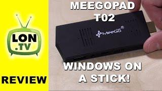 Meegopad T02 Review - Windows PC on a HDMI Stick! Compared to the Intel Compute Stick and Original