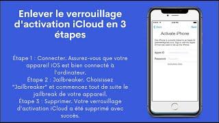 Comment supprimer le verrouillage d'activation iCloud