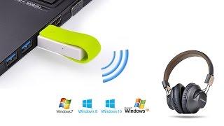 Avantree How to use Leaf Bluetooth adapter for PC, DRIVER FREE, low latency for gaming, movie, etc?