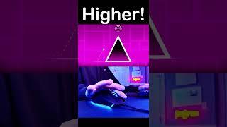 Easy vs Impossible Geometry Dash Jump! #shorts