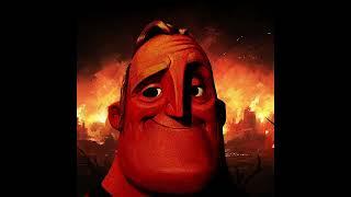 Trailer Version of Mr. Incredible Becoming Canny but it's Scary