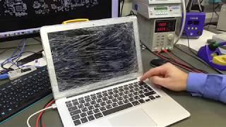 Ремонт Macbook Air a1466 Late 2014. Интересный случай с неожиданно простым решением.