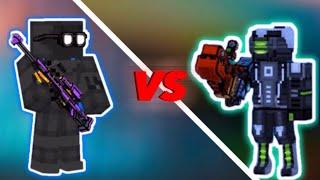 Dueling the Top 1 Duel Player! (Vortecs) - Pixel Gun 3D