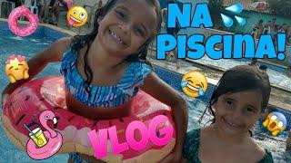 MINI VLOG!- NA PISCINA- Sophia Laysa