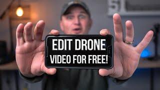 Editing Drone Footage for Beginners - The Free Way! (DJI Fly)