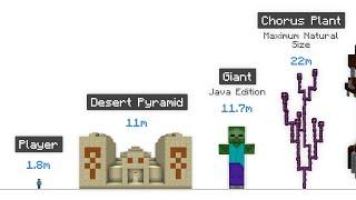 Minecraft Size Comparison (2020)