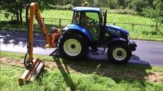 Hedge and Verge Cutter KRL600 ROLMEX & NewHolland T5.95