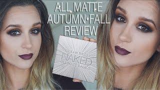 NEW Urban Decay NAKED Ultimate Basics Palette | All Matte Autumn/Fall Look | Hannah Dorman