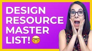 DESIGN RESOURCE MASTER LIST: Announcing DesignGal.org!