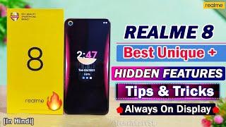 Realme 8 Best Unique 12+ Hidden Features | Realme 8 Tips & Tricks | Realme 8 Hidden Features