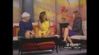 Hawaii News Now Hosts Mariska Hargitay and Kata Issari of Joyful Heart