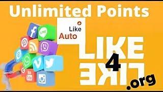 Earn like4like point Automatically , Like4Like Unlimited Points | Auto BOT For Free