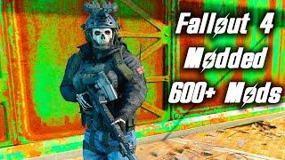 Fallout 4: Ultra MODDED Gameplay | Part 66 (600+ Mods) (Fallout 4 Weapon Mods)