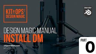 DESIGN MAGIC Manual: #0 Install DESIGN MAGIC