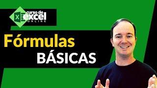 Fórmulas e Funções Básicas do EXCEL