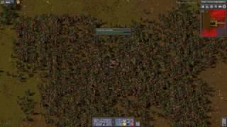 Factorio Robot Based Deforestation Timelaps