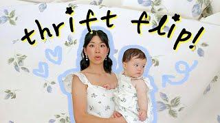 THRIFT FLIP (this was a bedsheet) | WITHWENDY