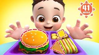 Shapes in My Picnic Box | Picnic Song | Shape Song + More LiaChaCha Kids Songs & Nursery Rhymes