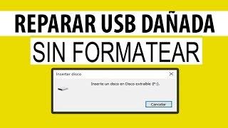 Como REPARAR Memoria dañada Sin Formatear | USB, Tarjeta SD, Disco Duro,Pendrive.