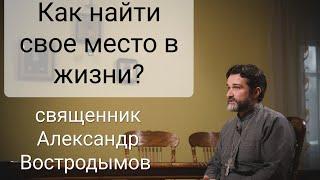 Как найти свое место в жизни? Священник Александр Востродымов.