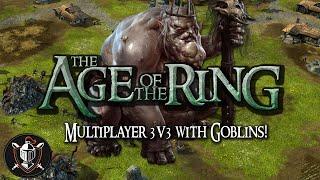LOTR BFME 2 ROTWK | Age of The Ring 5.1 | "Playing Goblins in a 3v3" Spam time!