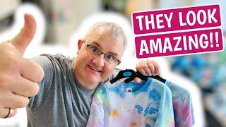 THEY LOOK AMAZING!! | THE HAND MADE T-SHIRTS ARE FINISHED | The Sullivan Family